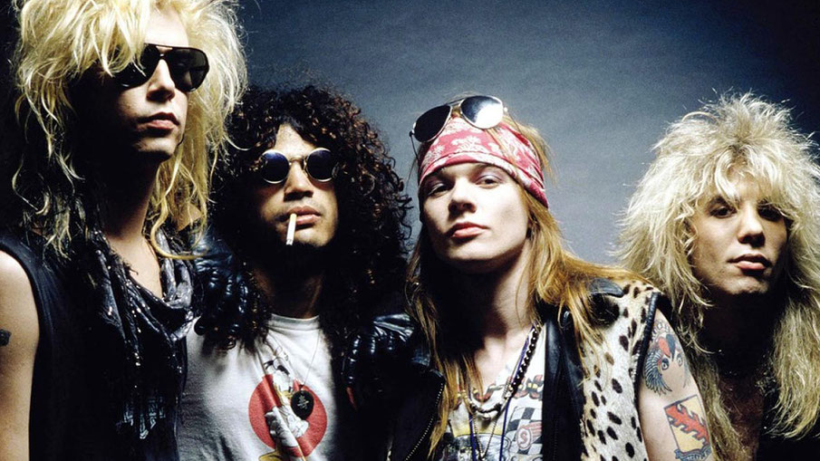 bellissimo primo piano guns 'n' roses