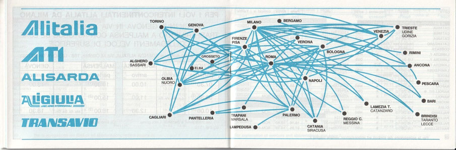 Credit: airline timetable images