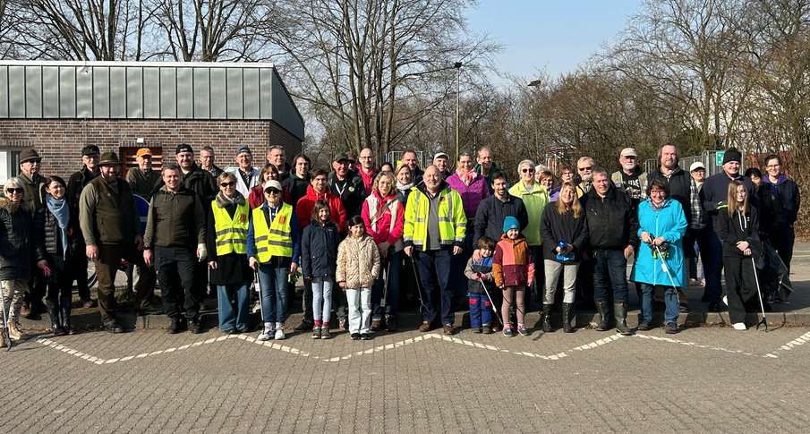 Über eine große Beteiligung konnte sich die Stadt bei der diesjährigen Aktion „Saubere Landschaft" freuen (Foto: Stadt Quickborn)