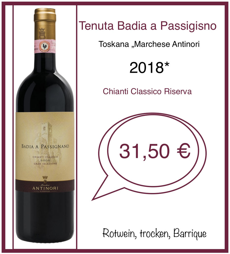 „Badia a Passigisno“ ANTINORI