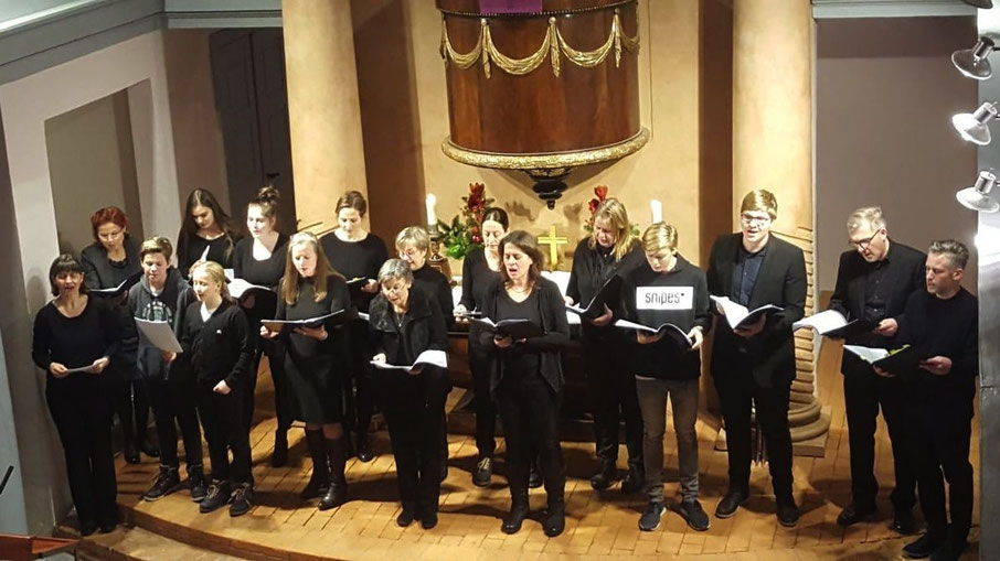 Die „Cheerful Voices" sind beim "Tag der Kirchenmusik" zu hören