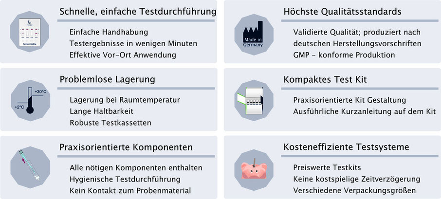 Vorteile der Fassisi Testsysteme