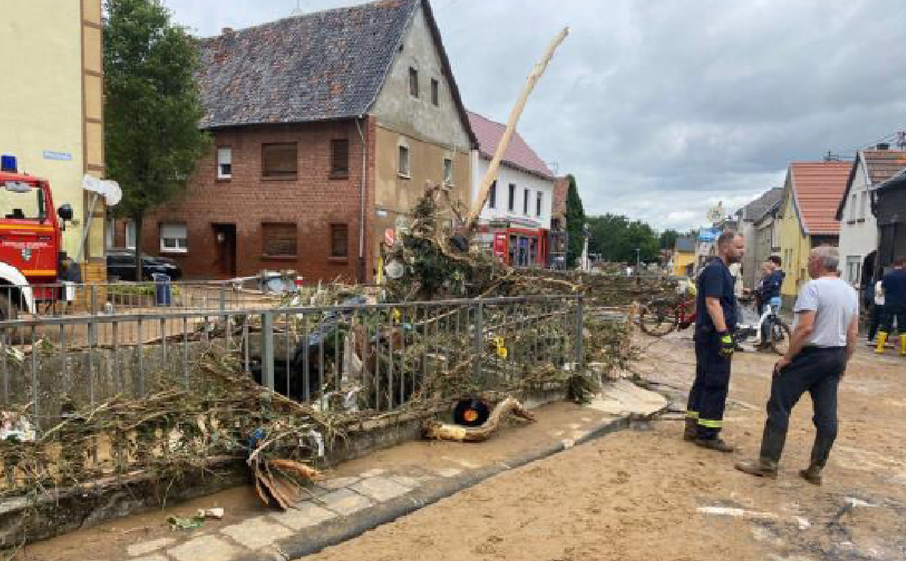 So sieht es zur Zeit in Odendorf aus (Foto: privat)