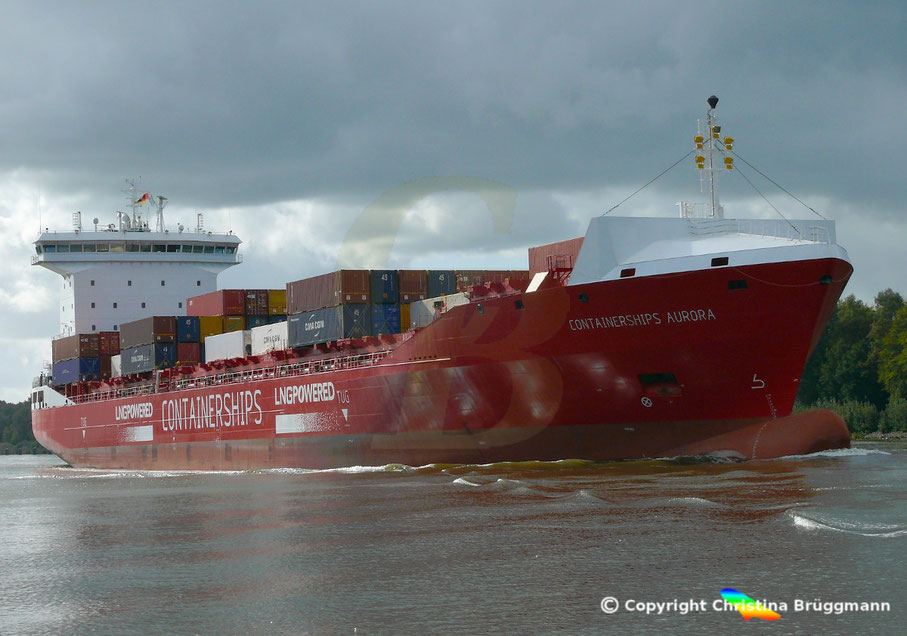 Containerschiff "CONTAINERSHIPS AURORA"