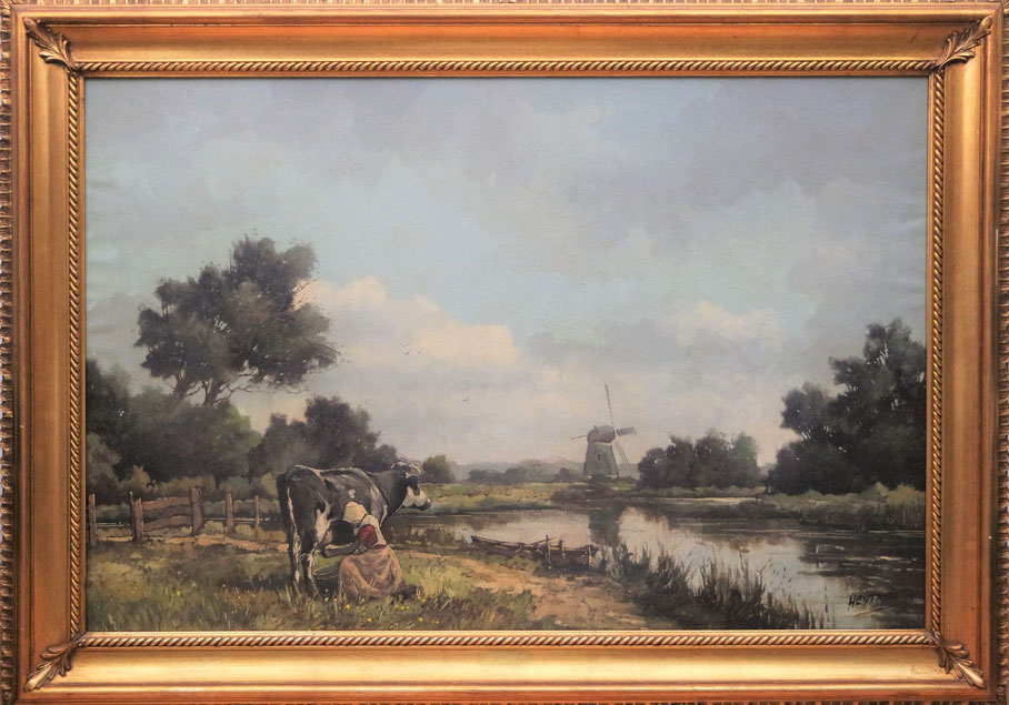 te_koop_aangeboden_een_landschaps_schilderij_van_de_nederlandse_kunstschilder_willem_heytman_1950