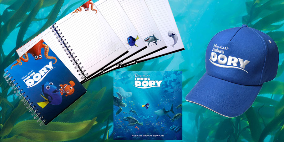 Findet Dorie Fanpaket Gewinnspiel - Disney - Pixar - kulturmaterial - Title