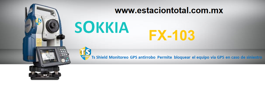 Sokkia Fx-103 - estacion total