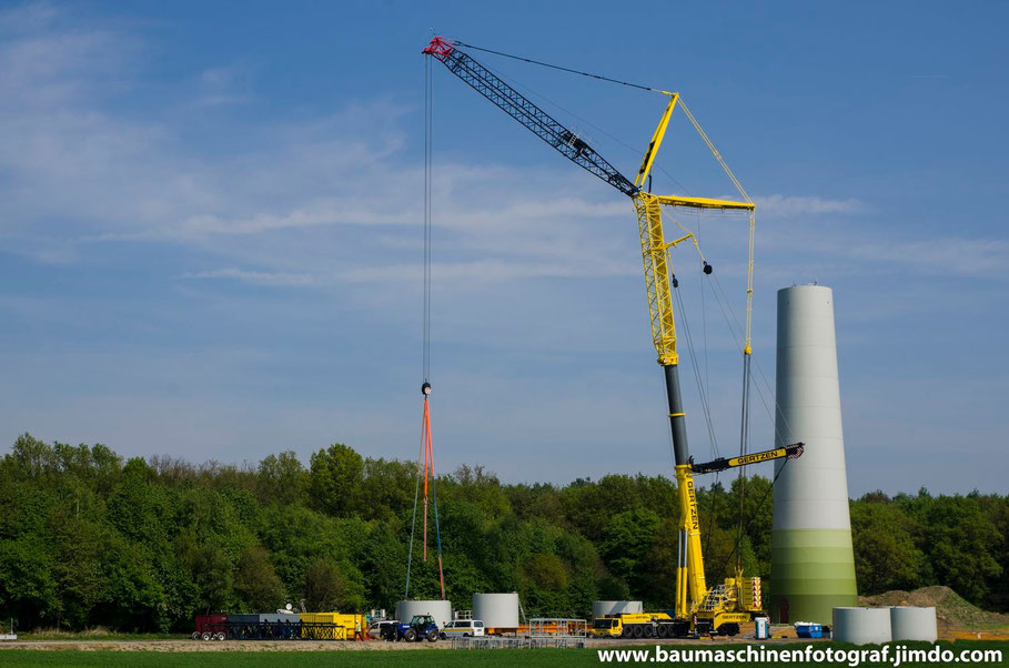 Neue Bilder von dem LTM 1750 der Firma Gertzen bei einem Einsatz in Marl