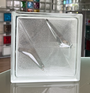 SEVES Clear 1919/8 Stella Decorative Glass Design Glass Block Glassblock Glasbausteine Glassteine Clear Glasdesign Deutschland Schweiz Österreich Wien Luxemburg Liechtenstein Solaris Glasbaustein Klare Glasstein Glassteinwände Glasbausteinwände Glaswand G