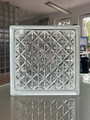 SEVES Clear 1919/8 Aktis Exotic Glass Design Glass Block Glassblock Glasbausteine Glassteine Clear Glasdesign Deutschland Schweiz Österreich Wien Luxemburg Liechtenstein Solaris Glasbaustein Klare Glasstein Glassteinwände Glasbausteinwände Glaswand Italia