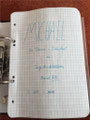 Petra Mettke/Gigabuch Michael 16/Handschrift/1996