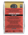 ARDEX MRF parche cementicio ultrafino gris resistente a humedad e intemperie para alisar substratos interiores y exteriores antes de recubrimientos de piso