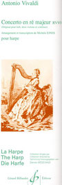 CONCERTO VIVALDI D MAJOR for luth RV 93 transcription for harp Michèle EJNES