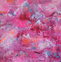 Freiheitsliebe/Love of Liberty, 2022, Acryl-Mischtechnik auf Leinwand, 60x60x4,5 cm, 650 €