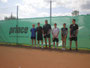Beim Aufschlagtraining