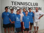 Nachwuchsspieler mit Sponsor Haarteam Helmut