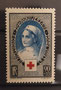1939 CROIX ROUGE - 75ème anniversaire de la fondation de la croix rouge 1864-1939 dessiné par André Spitz et gravé par A.Delzers - YT422 Mis en vente le 24 mars 1939