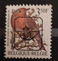 1986 -Belgique - yt2223-Rouge gorge (Erithacus rubecula) dessiné par André Buzin (1946)