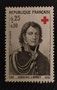 1964 -  Au profit de la CROIX ROUGE - Dentelés 13 - Taille douce -Croix en rouge -  DOMINIQUE JEAN LAREY - Baron Larey et de l'empire - Médecin chirurgien -  Dessiné et gravé par Jules Piel  -YT 1434