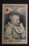 1965 -  Au profit de la CROIX ROUGE - Dentelés 13 - Taille douce - Croix en rouge  - Oeuvres de Renoir (1841-1919) - BEBE A LA CUILLER  -  Dessiné et gravé par Jules Piel  - YT 1466