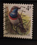 1989 -Belgique - yt2321 - Gorge bleue (luscinia svecica) dessiné par André Buzin (1946)
