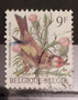 1985 - Belgique - yt2187 - Chardonneret (Carduelis carduelis) dessiné par André Buzin (1946)