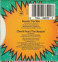 Burnin' for You - CD Single 3" - USA - Back