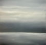 Ein offenes Meer / 2025 / Öl auf Holzkörper / 40x40cm