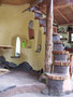 Exemple de construction en bauge et peinture à la chaux: cottage en Oregon (U.S.A)