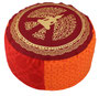 Meditationskissen rund luxus 15 cm deep meditation 1