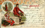 (904 а) Souvenir de BULGARIE.   ЦОЗДРАВЪ отъ (червен надпис)