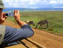 ...eine Jeepsafari im Ngorongoro Crater...