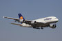 Airbus A 380 der Lufthansa aus Frankfurt