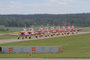 PC-7 Team der Schweizer Luftwaffe nach dem Display.