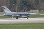 Türkische F-16C am Ende der Bahn