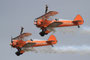 Die Breitling Wingwalkers, gut gegen Falten im Gesicht.