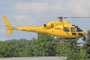 Kamera-Heli wärend des Rennens war dieser AS-355N