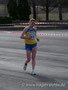 Die Siegerin der weiblichen Konkurrenz über 10km Anna Chernenko aus der Ukraine (47:28min)