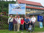 Gruppenfoto am Eingang