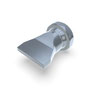 Flachdüse mit Schlitz 35x0,4mm gerader Strahl (3-DU-SL-50-GS-0.4) 3D-Ansicht