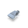 Flachdüse Schlitz 28x2,5mm gerader Strahl (1-DU-SL-31-GS) 3D-Ansicht