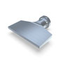 Flachdüse mit Schlitz 101x0,6mm gerader Strahl (3-DU-SL-107-GS-0.6) 3D-Ansicht
