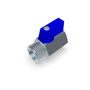 Mini-Kugelhahn 1/2" Edelstahl (KH-12-SS) 3D-Ansicht