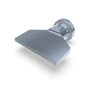 Flachdüse mit Schlitz 70x2,0mm gerader Strahl (3-DU-SL-76-GS) 3D-Ansicht