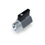 Mini-Kugelhahn 1/2" (KH-12) 3D-Ansicht