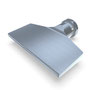 Flachdüse mit Schlitz 121x2,0mm gerader Strahl (3-DU-SL-127-GS) 3D-Ansicht