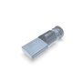 Innenschleifdüse Schlitzbreite 18x1,0mm gerader Strahl (1-DU-I-SL-18-GS-1.0) 3D-Ansicht