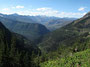 Highlane Trail - Blick nach Westen (Glacier Nationalpark)