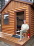 Gemütlich - Camping Cabin auf der Flagg Ranch