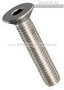 DIN 7991 Tornillo allen cabeza plana